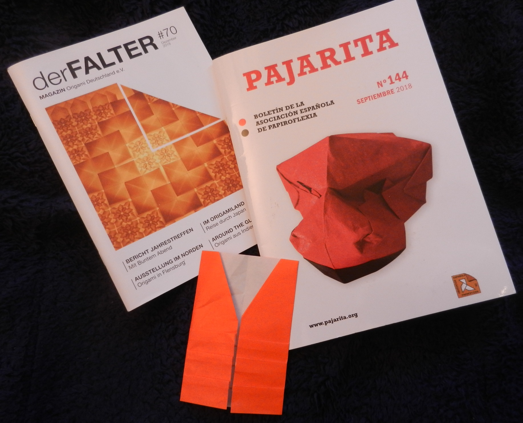 Origami Life Jacket_Pajarita und Falter